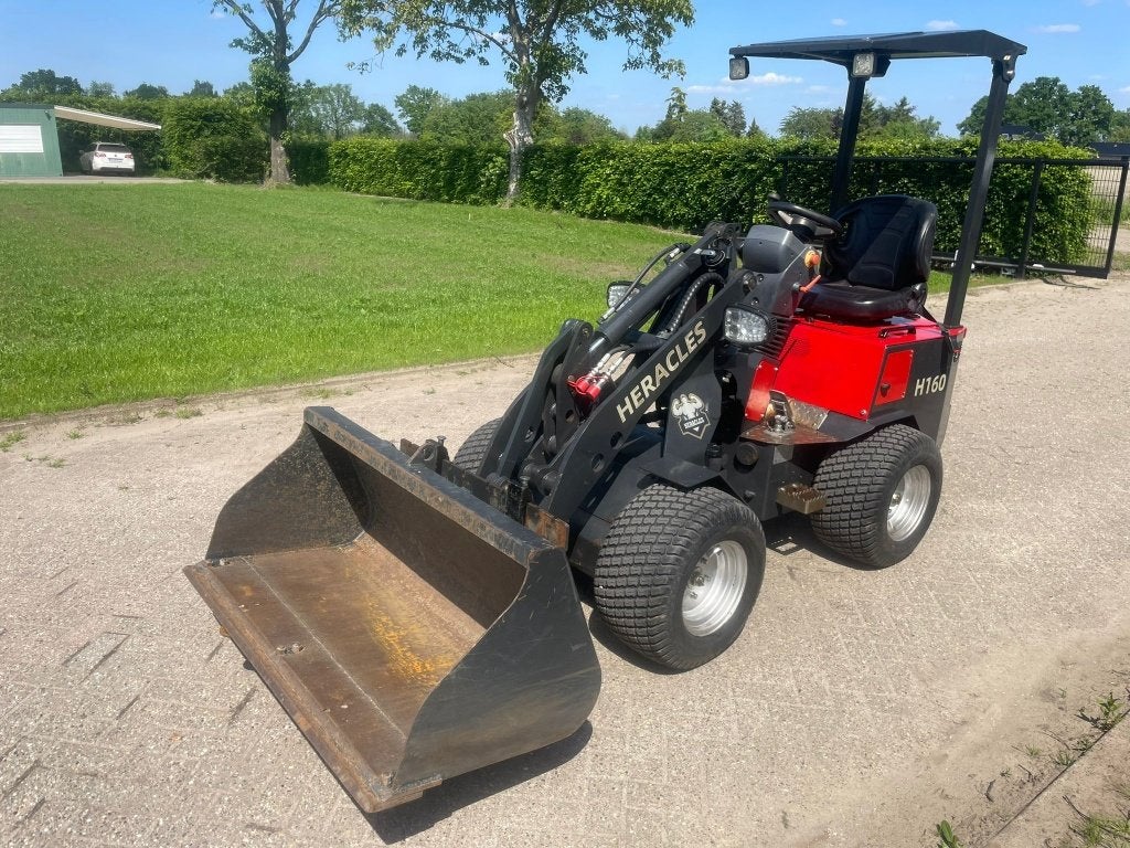 Heracles H160 - Pro Kniklader (kenteken), Ophalen, Graafmachine