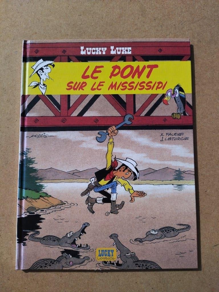 Lucky Luke - Le pont du Mississipi / 2005, Livres, Enlèvement ou Envoi, Utilisé, Morris - Fauche - Léturgie