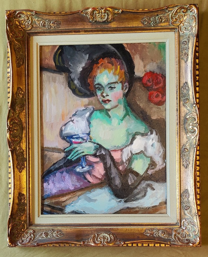 Schilderij, Antiek en Kunst, Ophalen of Verzenden, Doek