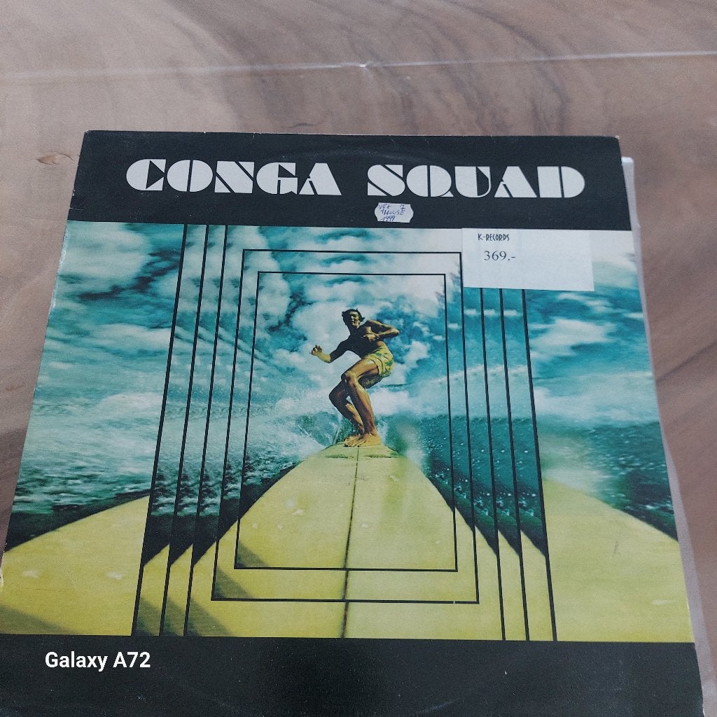 conga squad uptown 12 inch maxi, CD & DVD, Vinyles | Dance & House, 12 pouces, House, Enlèvement ou Envoi, Utilisé