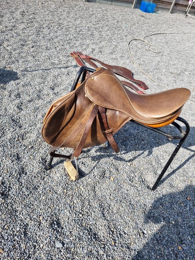 Stubbe zadel plus leren singels, Dieren en Toebehoren, Ophalen, Gebruikt