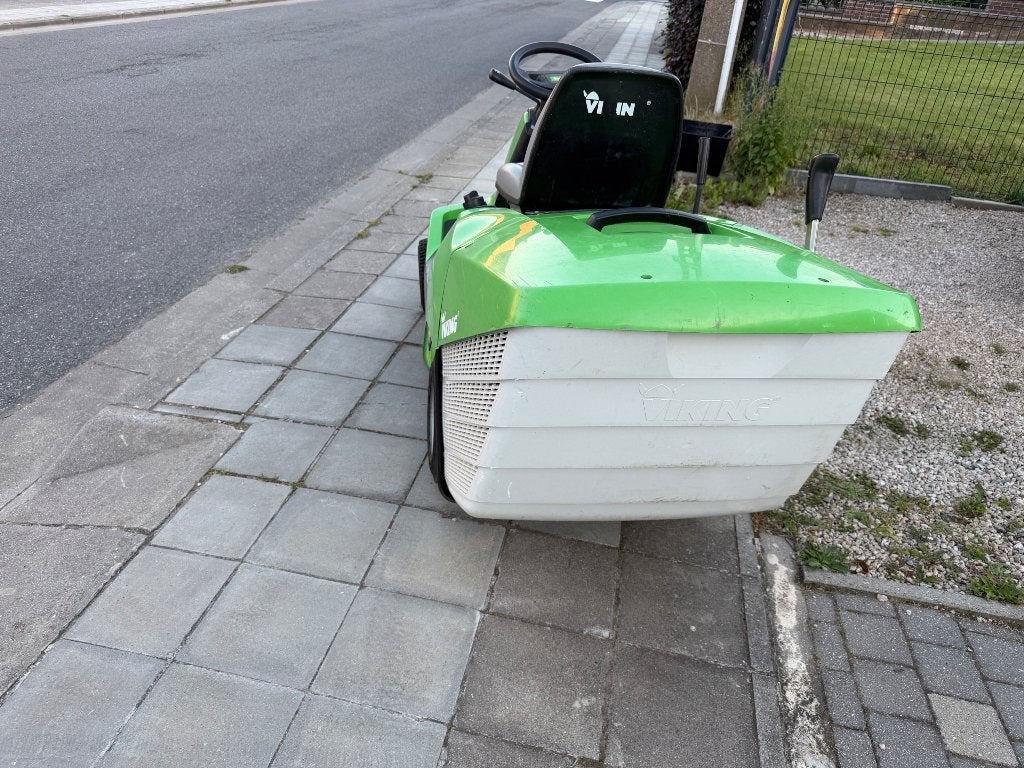 Tractormaaier, Ophalen, Viking, Gebruikt, Opvangbak