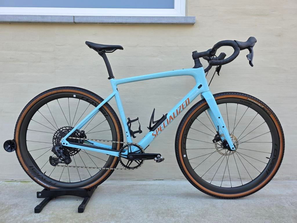 Specialized diverge expert Sram AXS GS Roval Wielen M58, Ophalen, Carbon