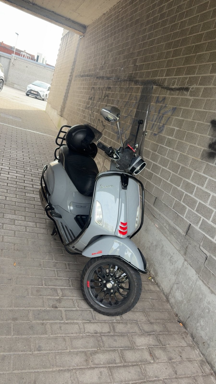 Vespa sprint, Enlèvement, Comme neuf