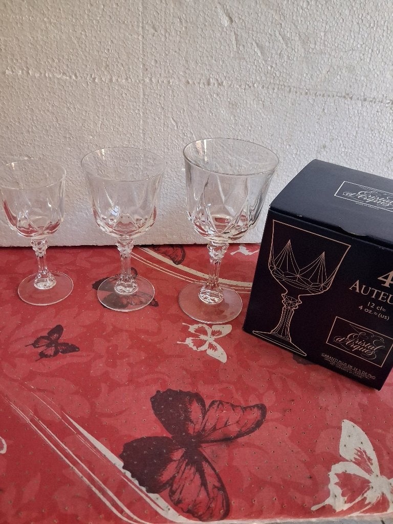 service de verre à vin, Antiquités & Art, Enlèvement