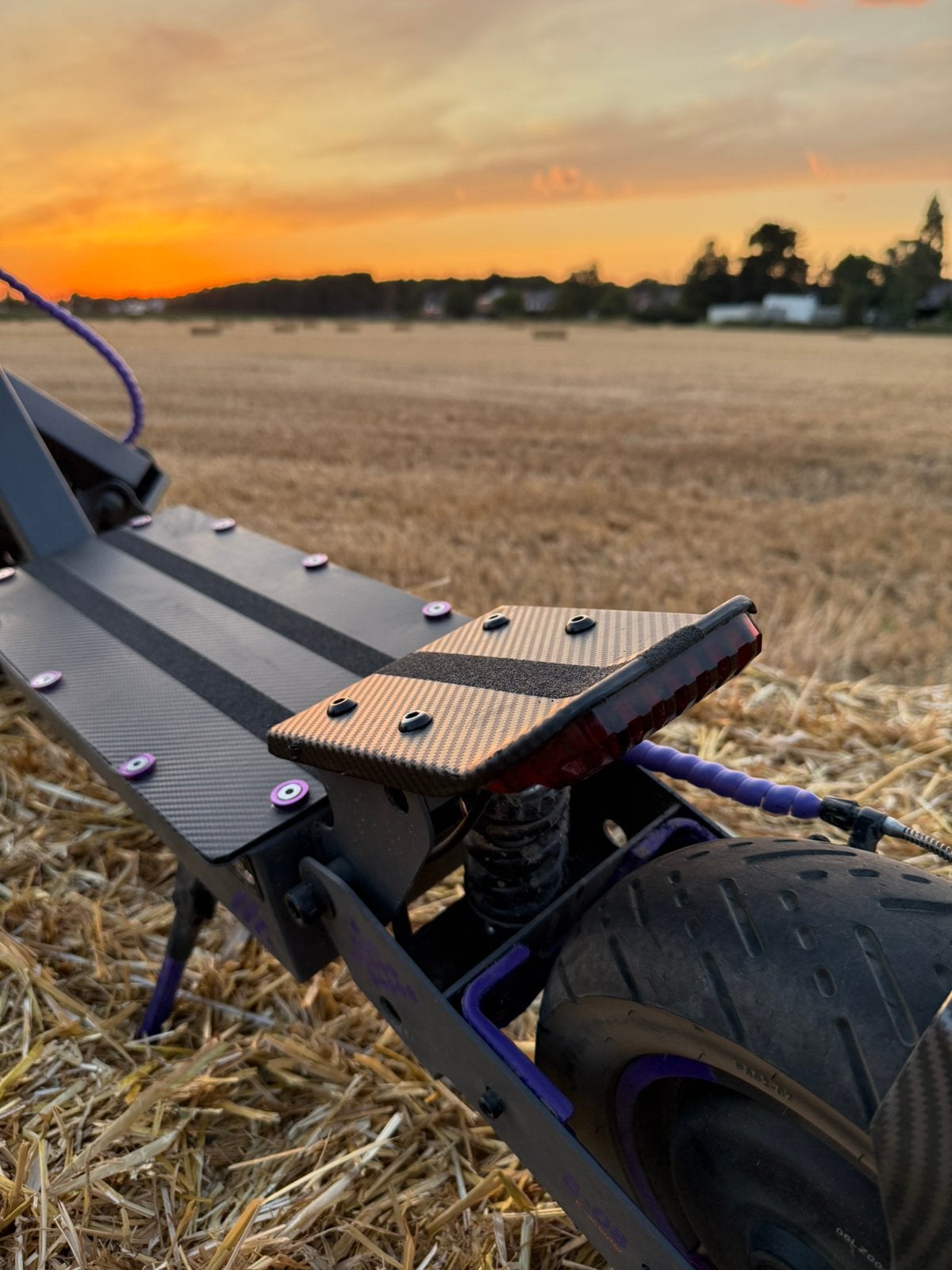 Kukirin G4 Paars Getuned en Leds, Vélos & Vélomoteurs, Trottinettes, Enlèvement, Neuf, Step électrique (E-scooter)
