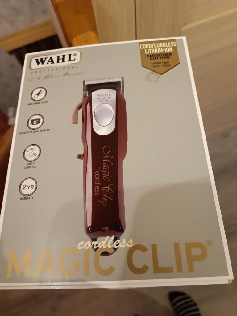 Tondeuse cheveux rechargeable et sans fil MAGIC CLIP, Electroménager, Équipement de Soins personnels, Enlèvement, Neuf, Soin des cheveux
