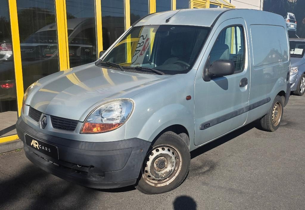 Renault Kangoo/1.9D/2004/150,439 km/Fret léger, Argent ou Gris, Achat, Entreprise, 2 places