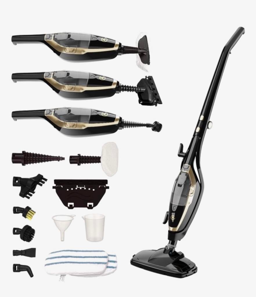 AG Luxe Stoomreiniger – Premium 10-in-1 Steam Cleaner, Electroménager, Vapeurs, Enlèvement, Comme neuf, Nettoyeur à vapeur