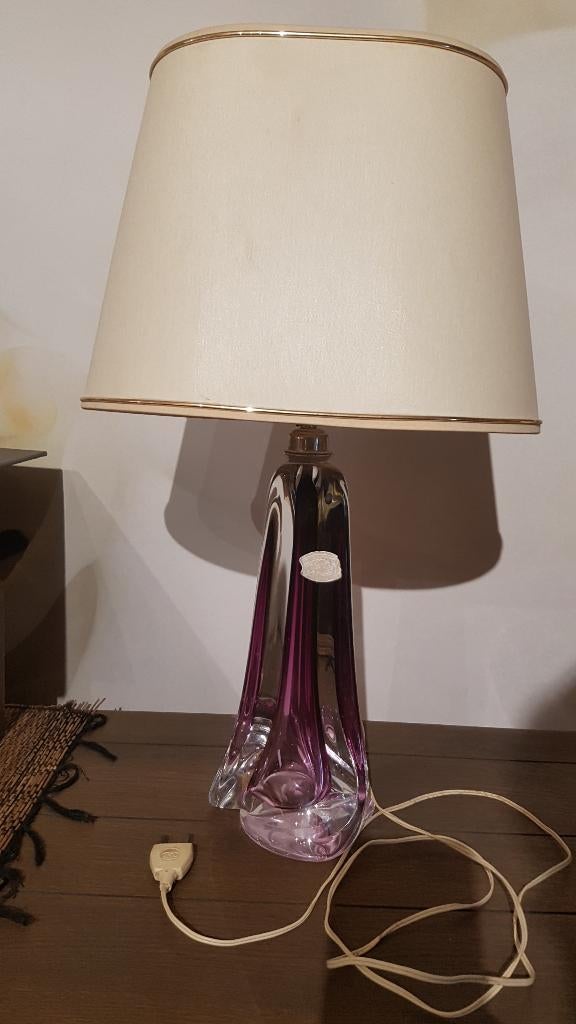 Lampe Val St Lambert, Antiquités & Art, Enlèvement