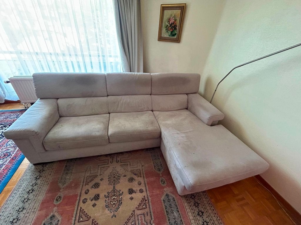 Canapé Poltrone et Sofa déhoussable, Maison & Meubles, Enlèvement, Utilisé
