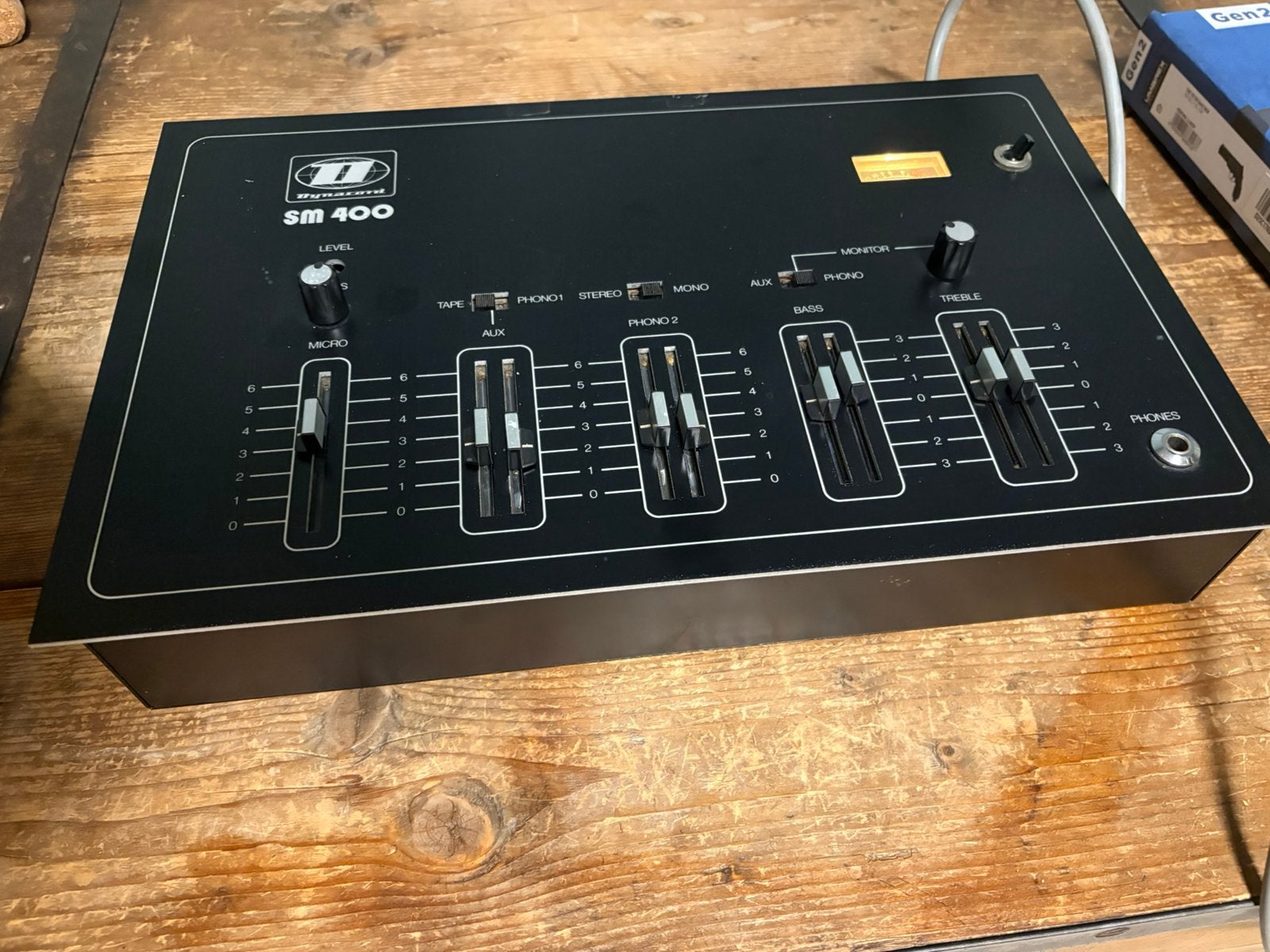 Functionele vintage DYNACORD-mixer, Audio, Tv en Foto, Ophalen of Verzenden, Gebruikt, Audio