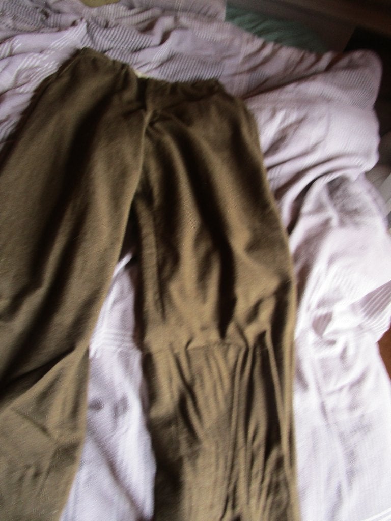 Mosterdkleurige dienstbroek, Ophalen of Verzenden