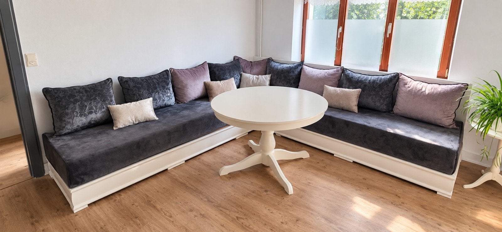 salon /sedari marocain 3mx3m + table tv offerte, Ophalen