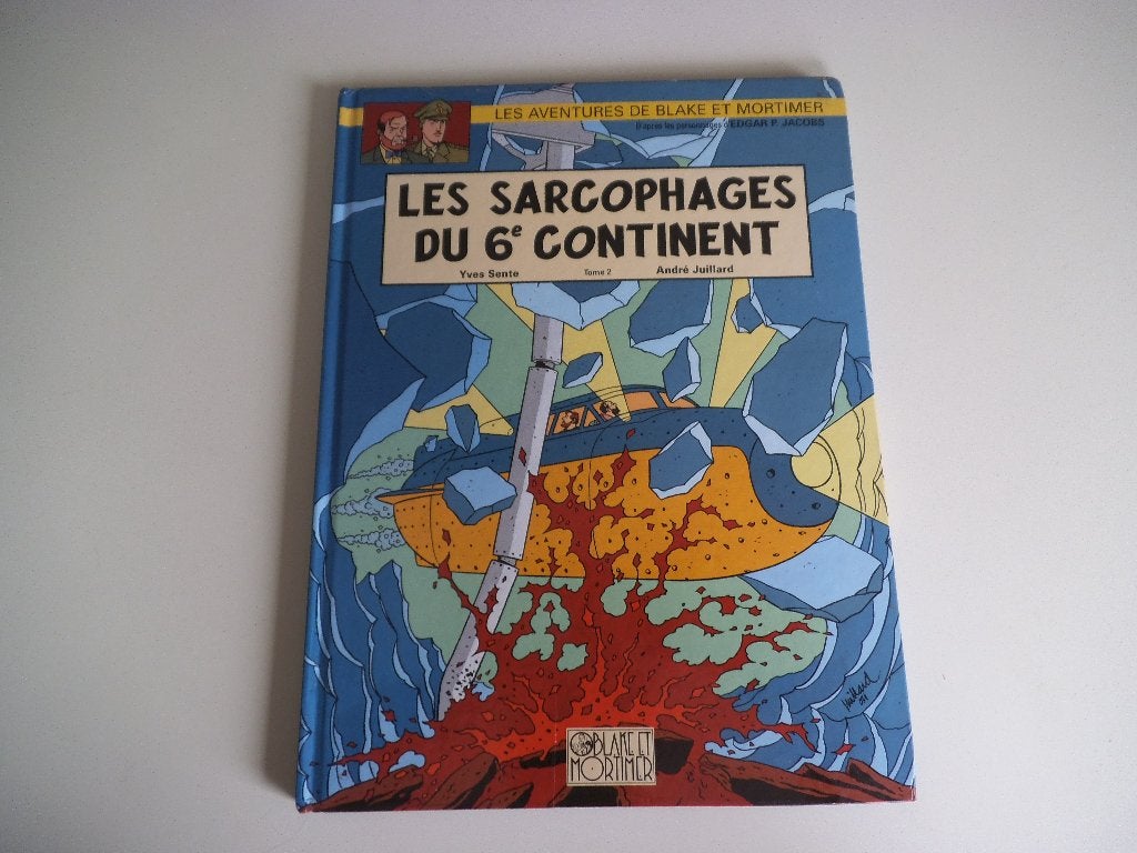 Blake et Mortimer Les sarcophages du 6e continent, Boeken, Stripverhalen, Gelezen, Edgar P. Jacobs, Eén stripboek, Ophalen of Verzenden