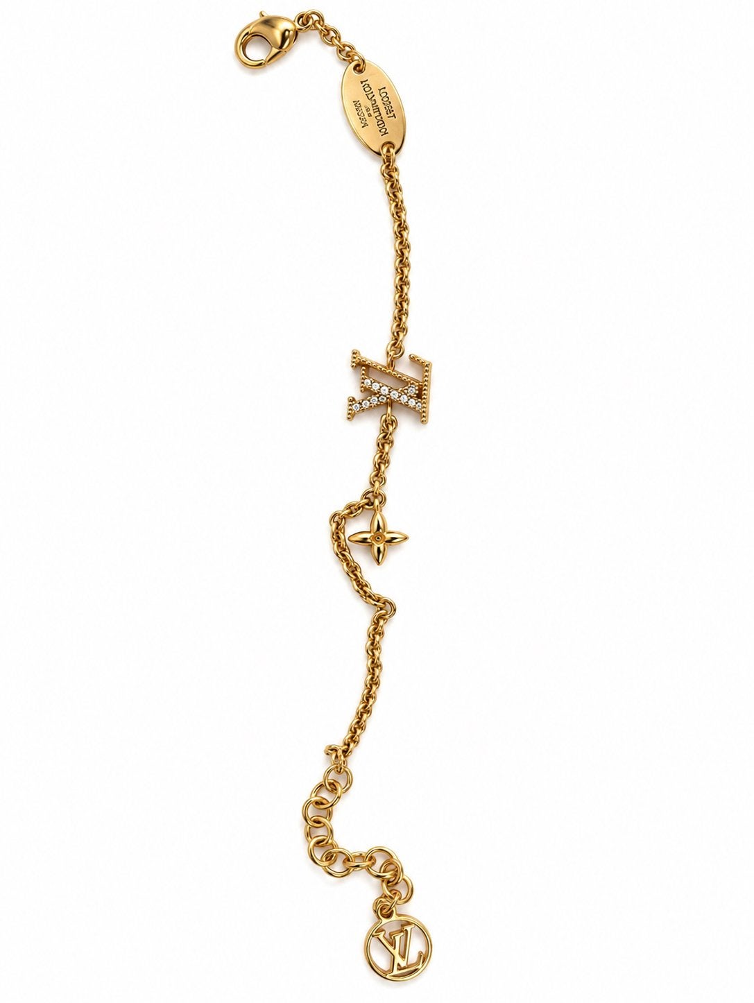 Louis Vuitton M00587 Armband –Authentiek & Zo goed als nieuw, Handtassen en Accessoires, Met kristal, Overige materialen, Ophalen of Verzenden