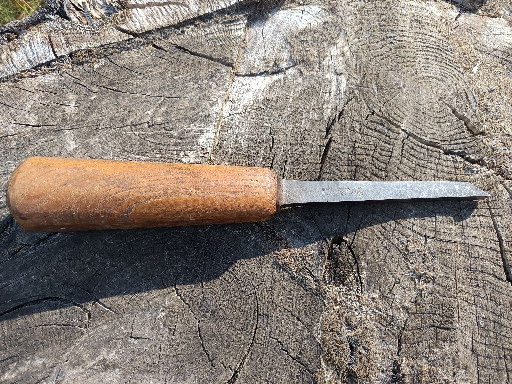 Oude Franse gatbeitel oud gereedschap, Envoi