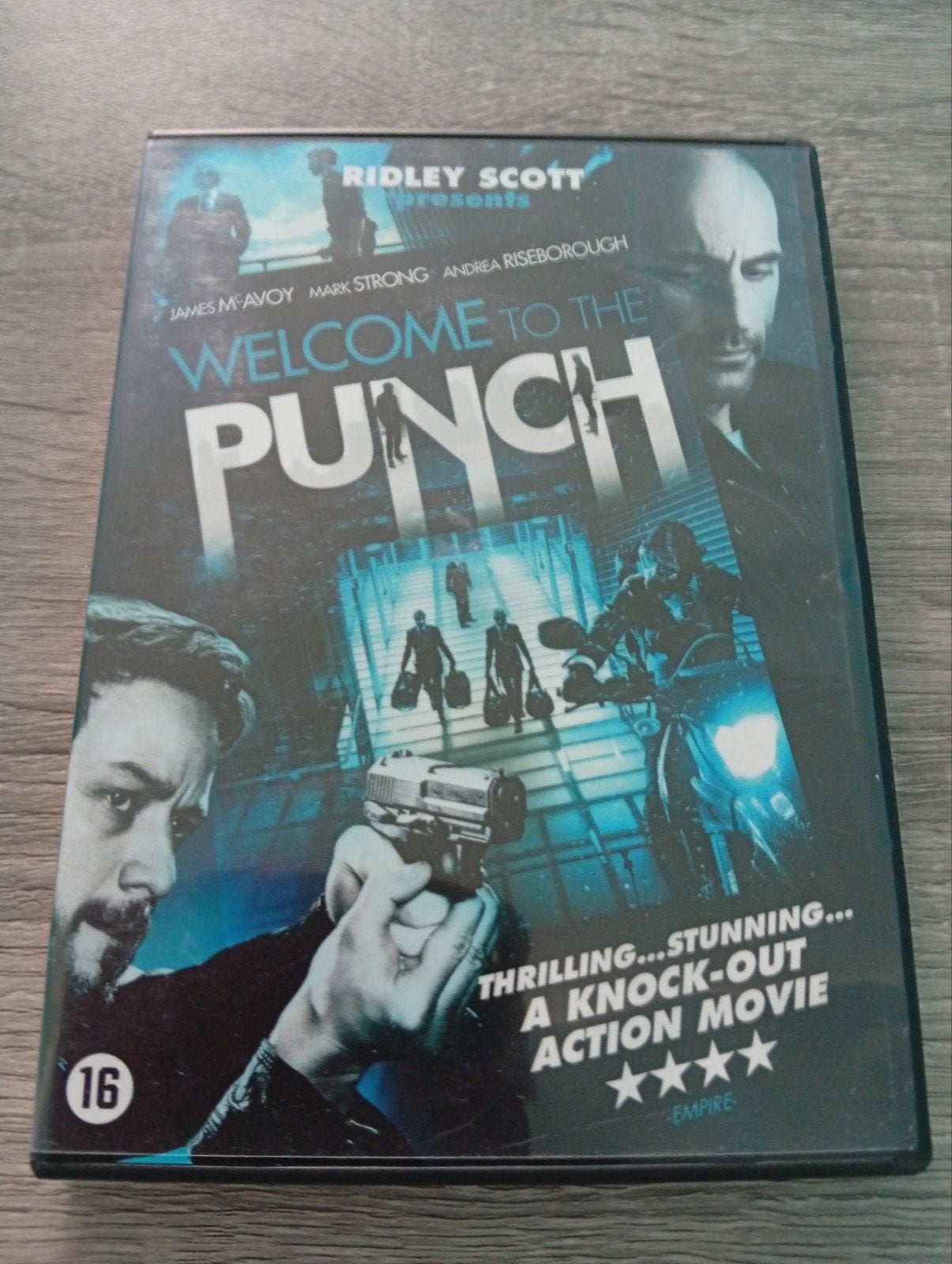 Welcome to the punch actie dvd James mcavoy, Engels, Vanaf 16 jaar, Nederlands, Breedbeeld