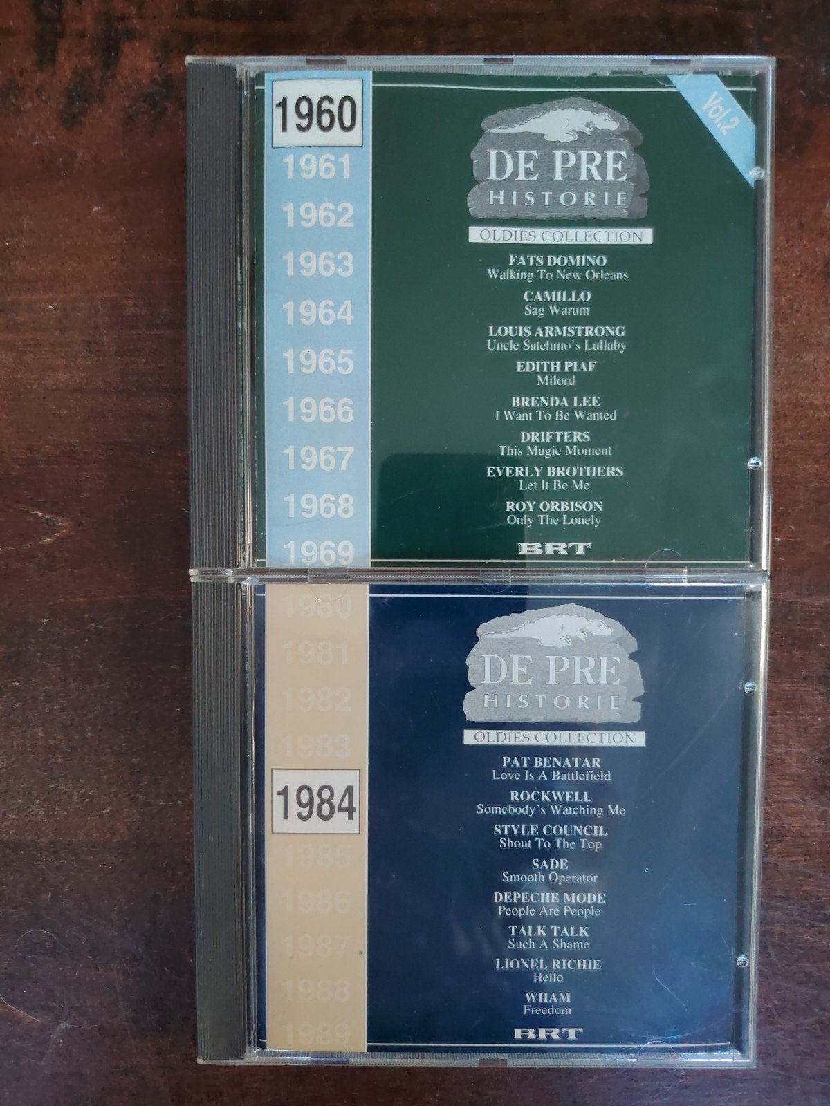 2x CD : DE PRE HISTORIE 1960 Vol.2 en 1984 (PREHISTORIE BRT), Ophalen of Verzenden, Zo goed als nieuw