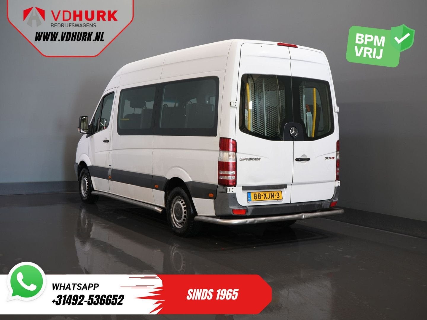 Mercedes-Benz Sprinter 313 2.2 CDI L2H2 €8.772 Incl. BTW BPM, 207 g/km, Mercedes-Benz, Bedrijf, Te koop