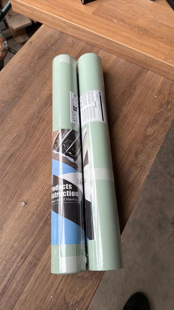 Papier peint autocollant 2x (40cm x 500cm), Huis en Inrichting, Stoffering | Behang, Ophalen