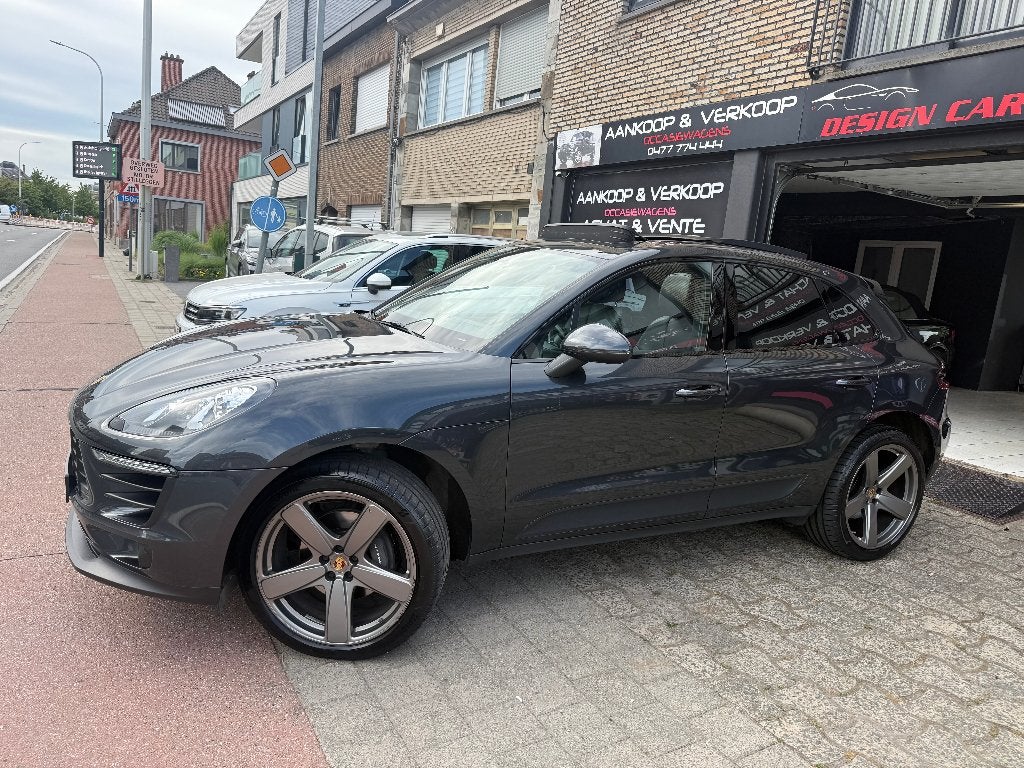Porsche Macan 2.0Turbo Full Options Carnet Complet Porsche, Cuir, Argent ou Gris, Achat, Euro 6