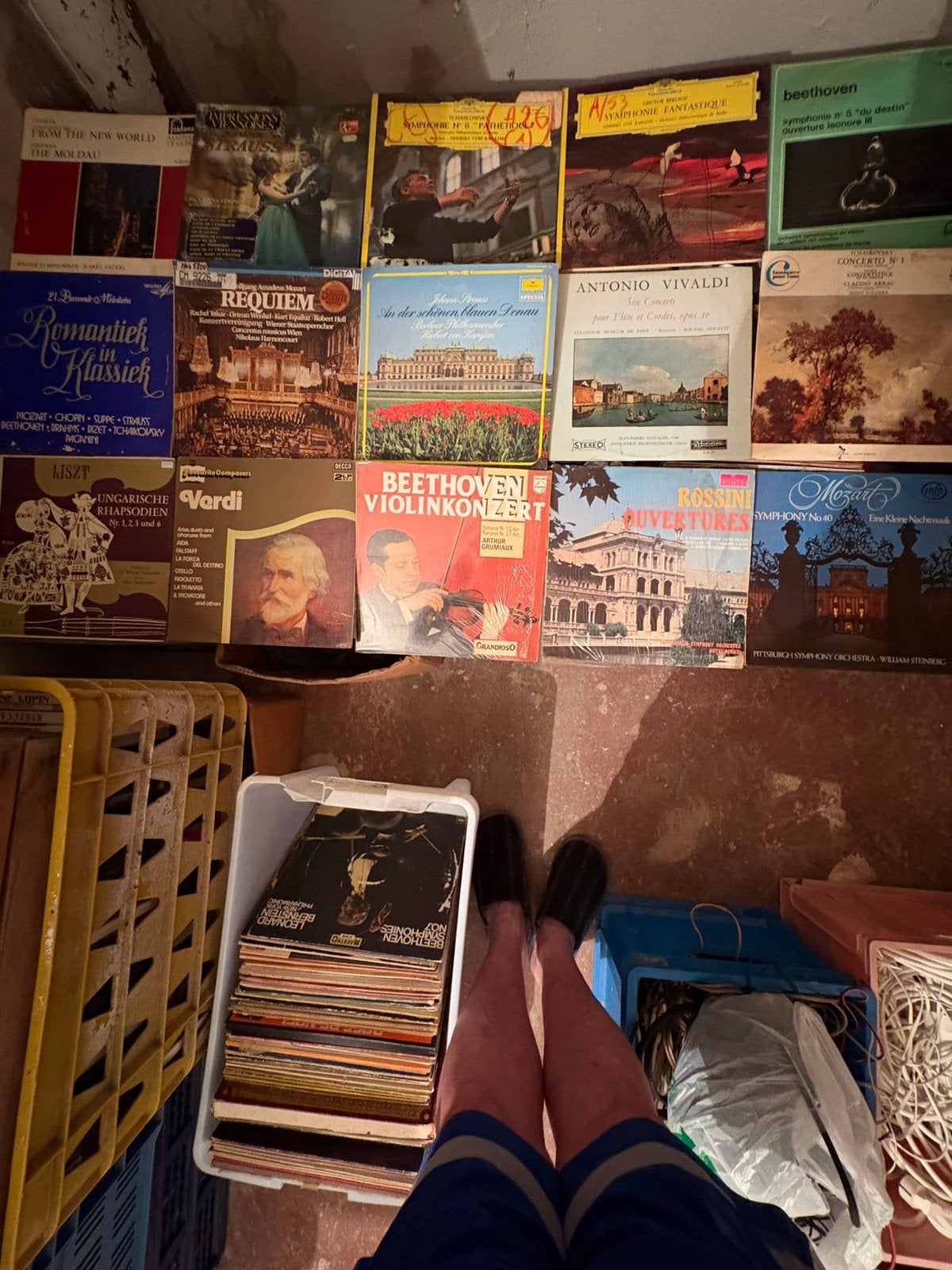 Lot vinyles 33 tours classique, CD & DVD, Vinyles | Classique, Enlèvement, Comme neuf