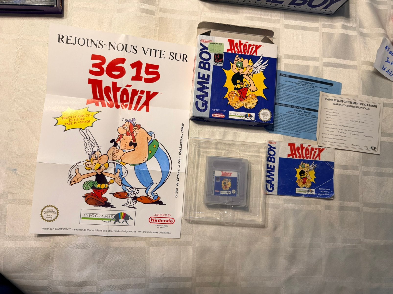 Nintendo Game boy Asterix, Games en Spelcomputers, Ophalen of Verzenden, Zo goed als nieuw