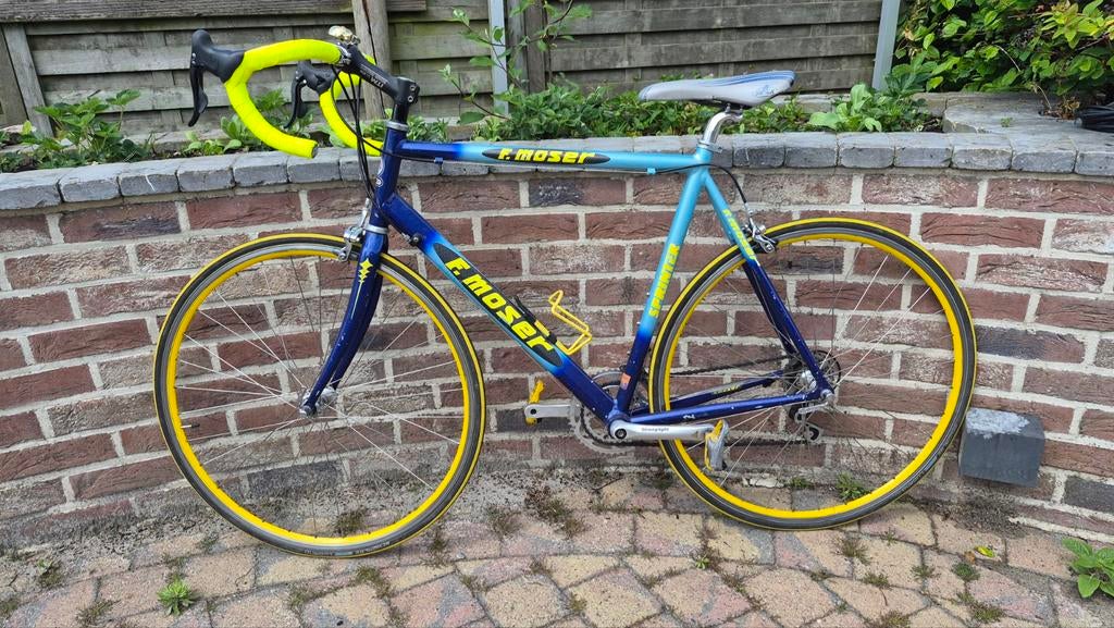 Vintage koersfiets F. Moser, Fietsen en Brommers, Ophalen