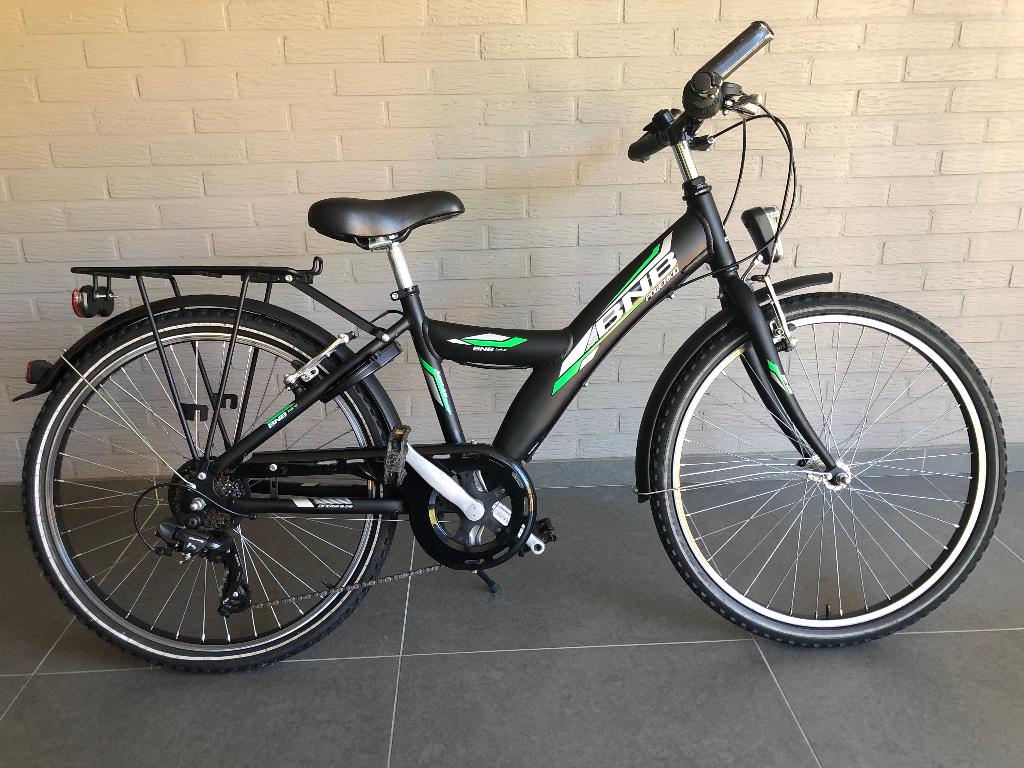 Jongensfiets BNB Bike 24 inch zeer goede staat, Ophalen, 24 inch, Velgrem, Zo goed als nieuw