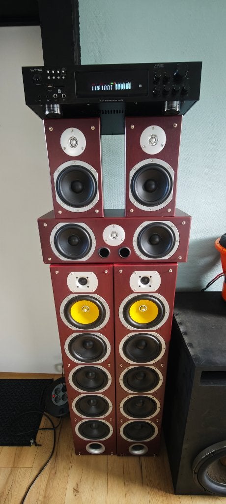 Système audio ambiophonique Bluetooth pour la maison, Autres marques, Enlèvement ou Envoi, Utilisé, Autres types
