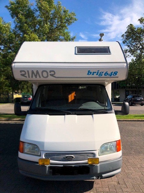 Ford Rimor Brig 648 - 1995, Alkoof, Ringverwarming, Ford, Treinzit