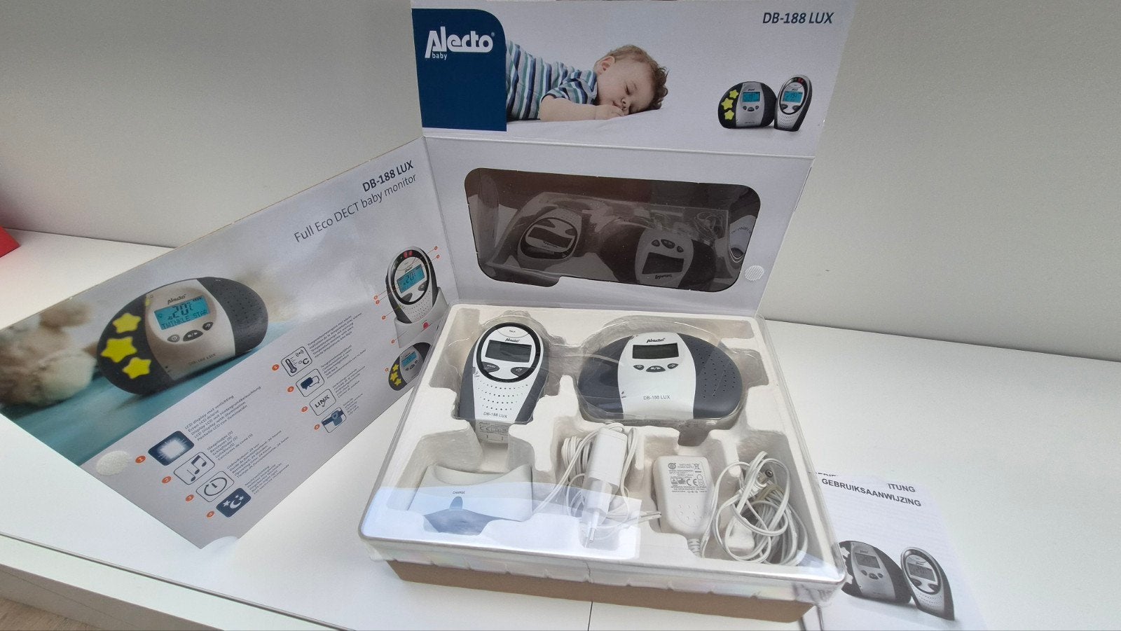 Alecto babyfoon, Enfants & Bébés, Enlèvement ou Envoi, Comme neuf, 250 mètres ou plus, Digital