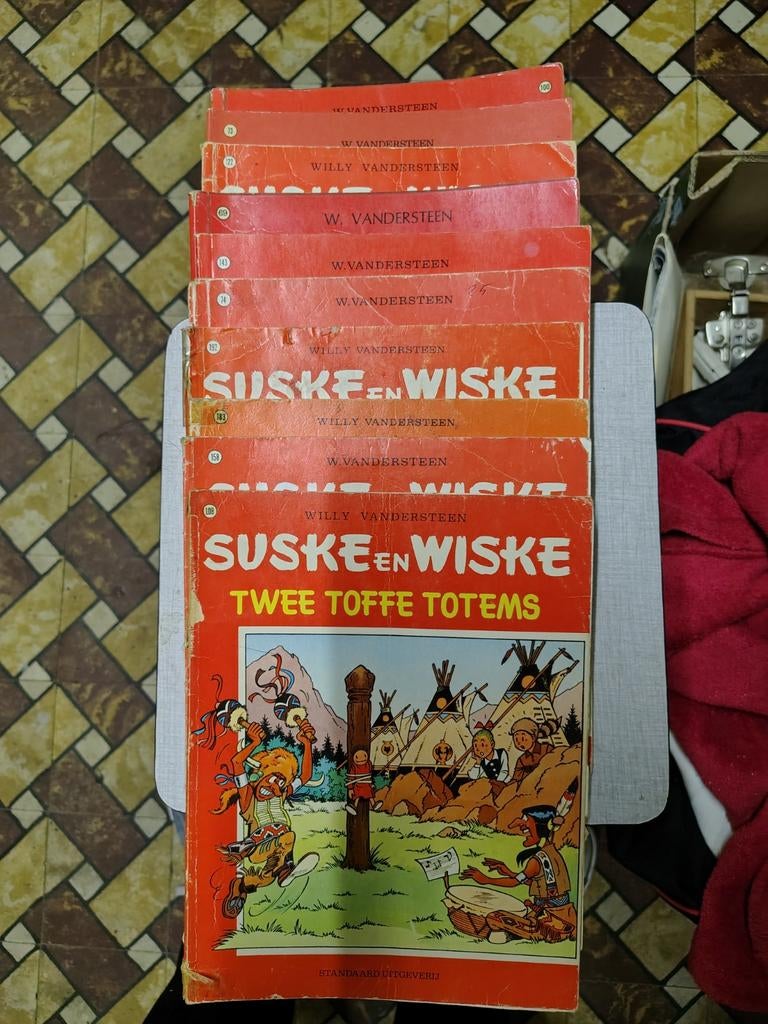Strips te koop beschikbaar tot 20/5/26 of zolang voorraad st, Boeken, Ophalen, Gelezen, Overige onderwerpen, Geschikt voor kinderen