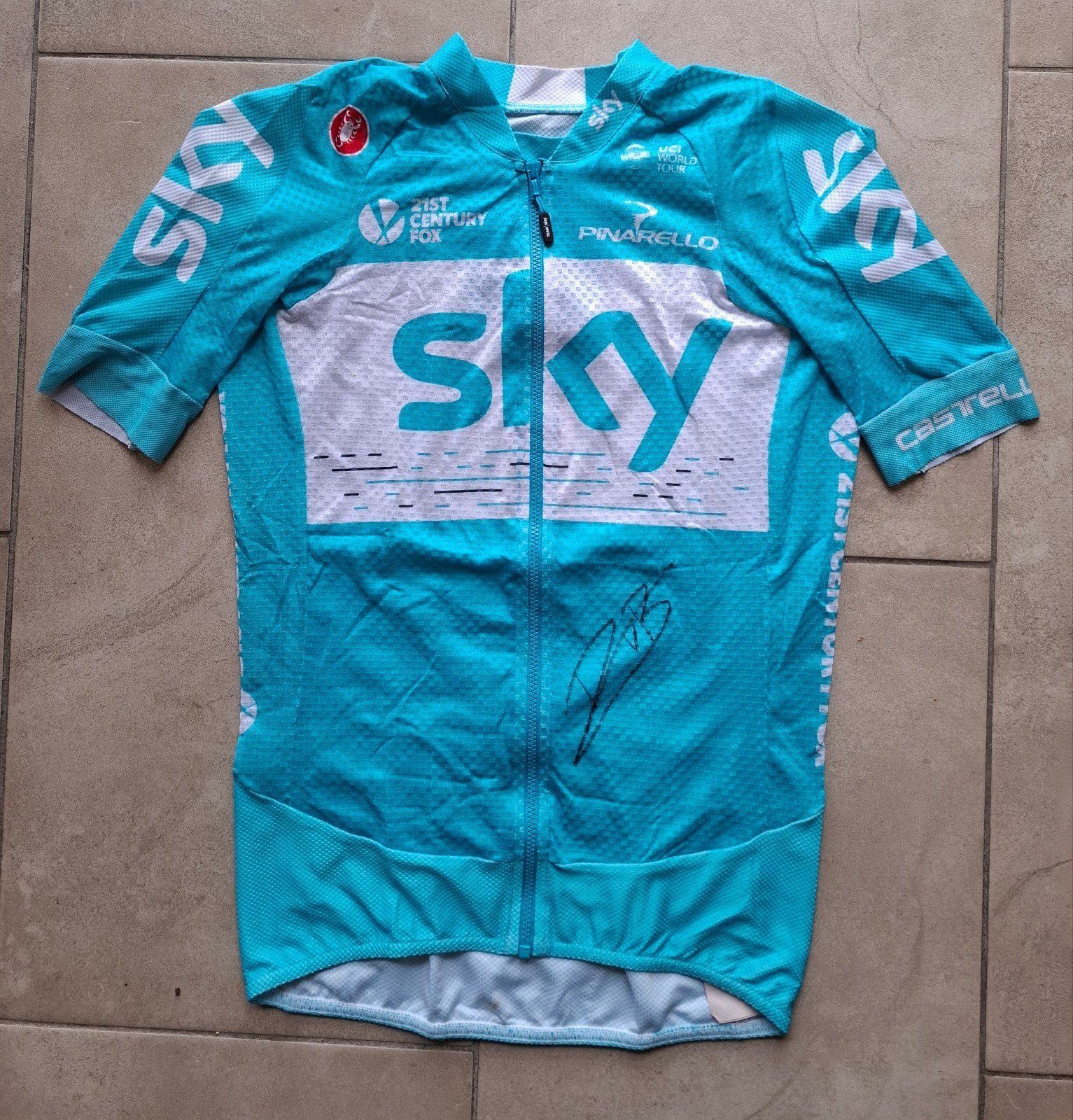 Gesingeneerd truitje van Dylan van Baarle, S, Heren, Zo goed als nieuw, Bovenkleding