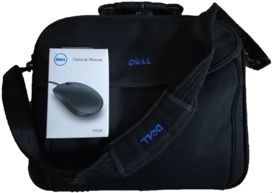 DELL Laptop-tas & muis, Neuf, Noir, Dell, Enlèvement