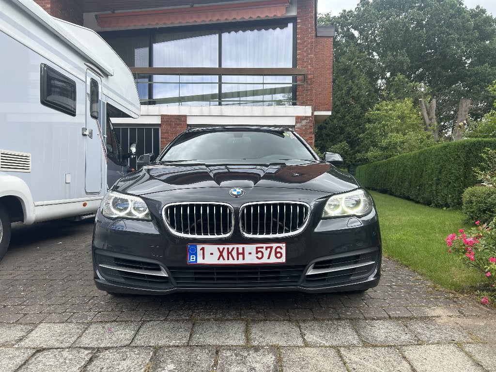 BMW 518D te koop, Auto's, BMW, Automaat, Achterwielaandrijving, Leder, 5 deurs