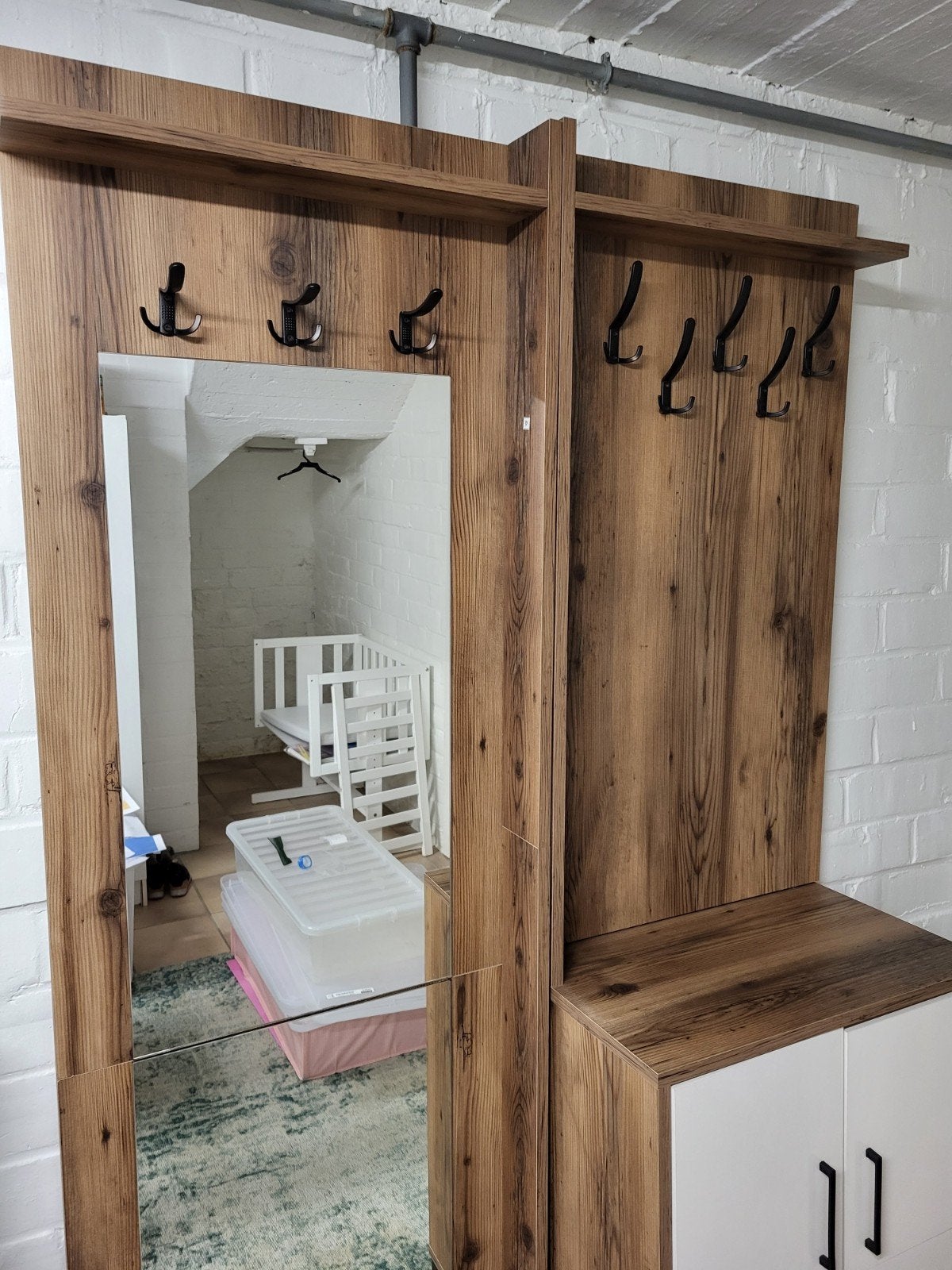 Meuble d'entrée avec porte-manteau, Maison & Meubles, Armoires | Autre, Enlèvement