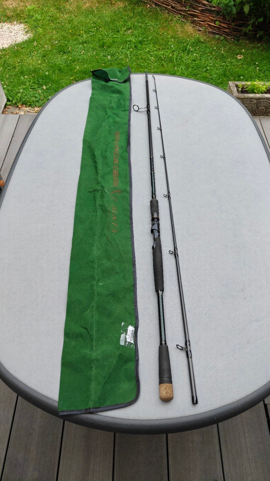 Vishengel Savage gear XLNT3 8'3" 251cm 150gr 2sec, Watersport en Boten, Ophalen, Gebruikt, Werphengel