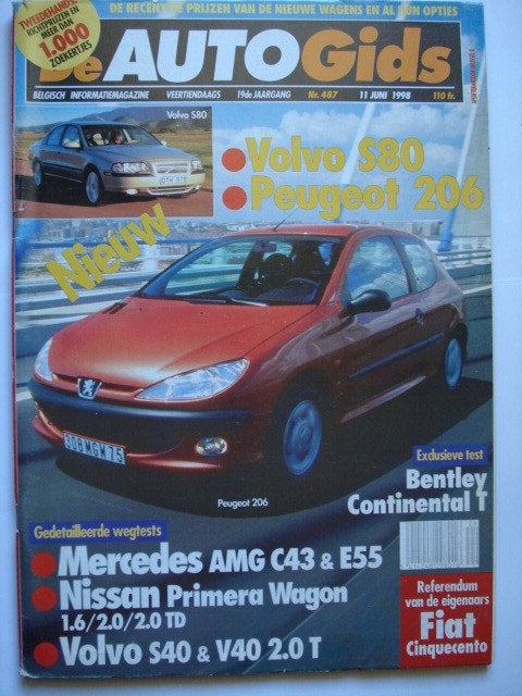 AutoGids 487, Verzenden, Zo goed als nieuw, Algemeen