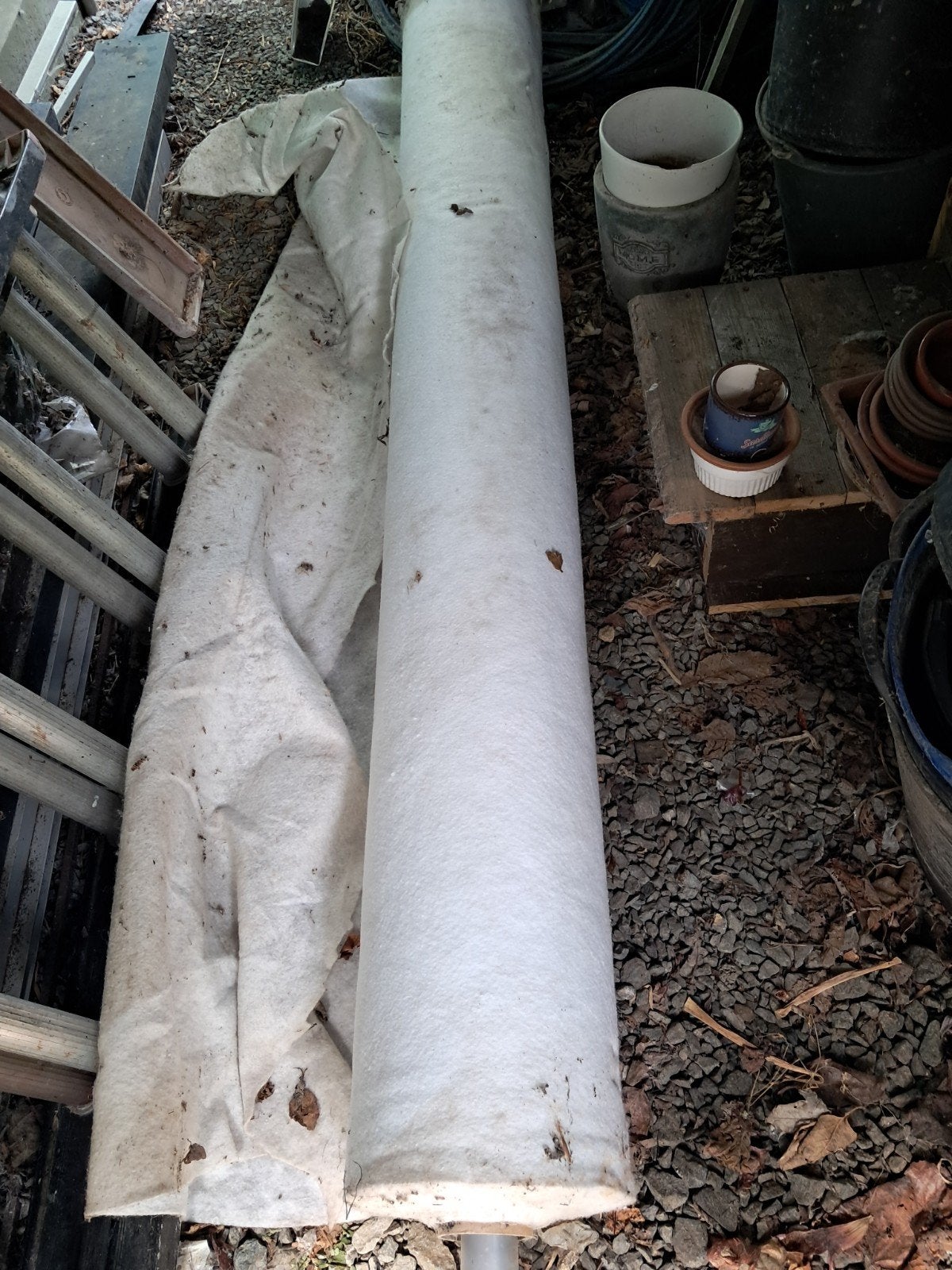 tissu pour revêtement de bassin, Enlèvement, Neuf, Doublure d'étang