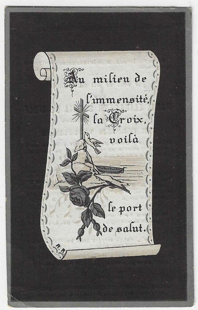 Maria De Wolf, Thielen 1808 - Gierle 1887, Ophalen of Verzenden, Bidprentje