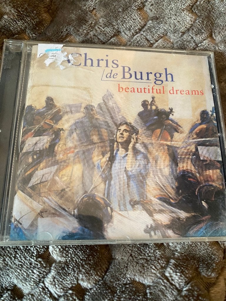 CD Chris De Burgh - Beautiful Dreams met teksten, Pop, Ophalen of Verzenden, Zo goed als nieuw, Extra's