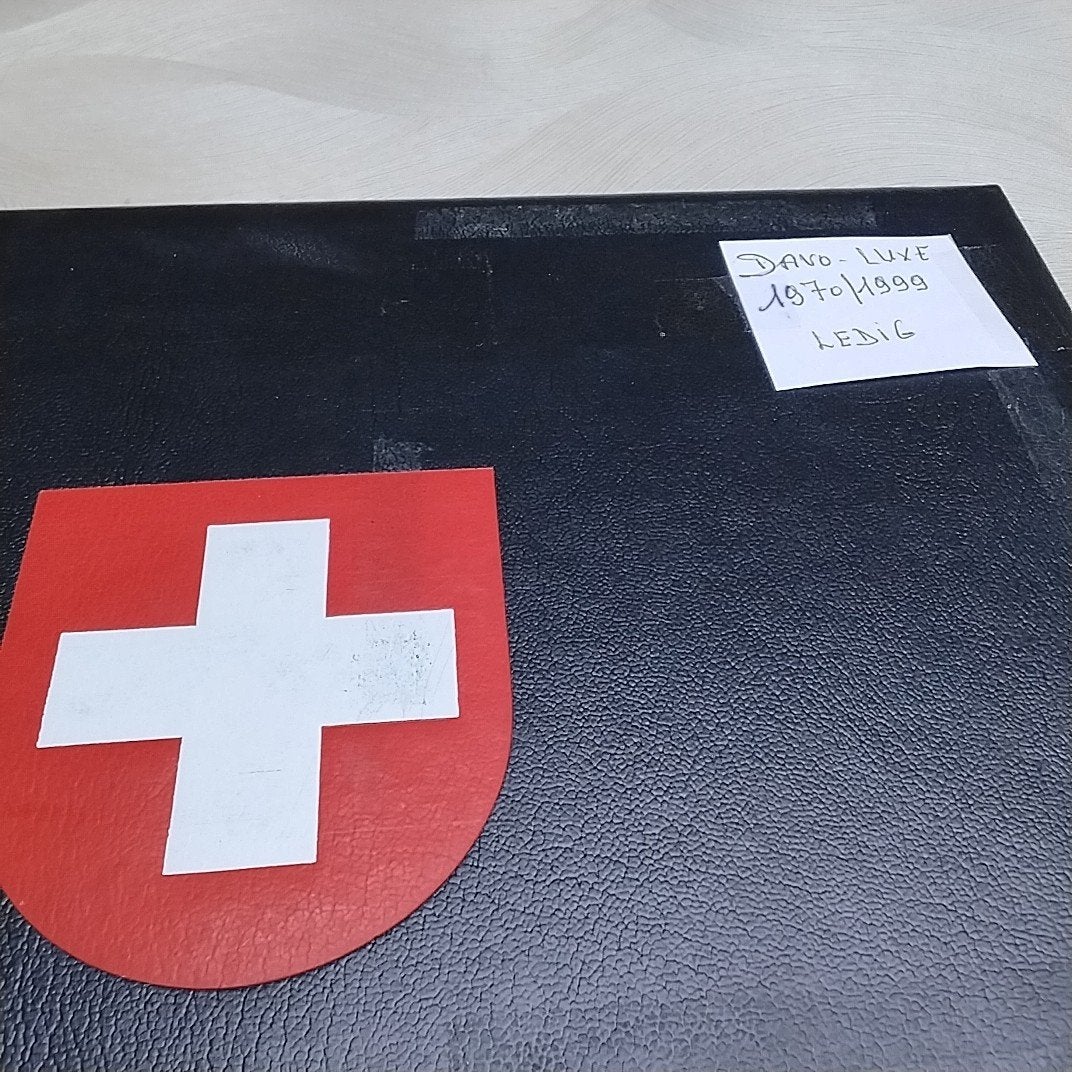 ZWITSERLAND ledig DAVO LUXE ALBUM 1970/1999, Ophalen of Verzenden