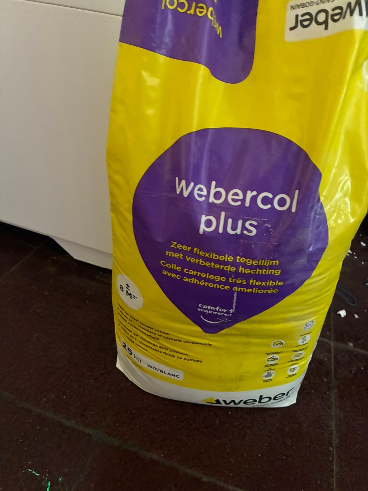 Webercol plus tegellijm, Ophalen, Nieuw