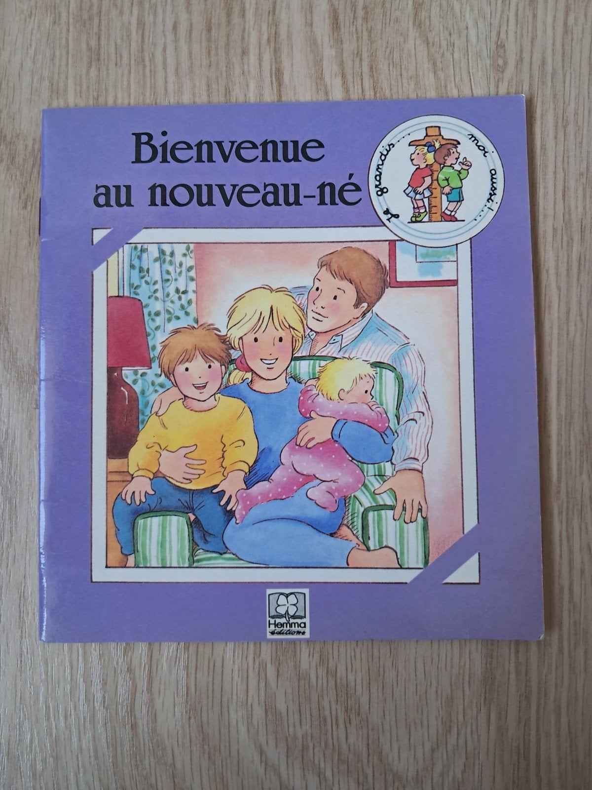 Livre illustré "Bienvenue au nouveau-né", Livres, Enlèvement ou Envoi, Utilisé