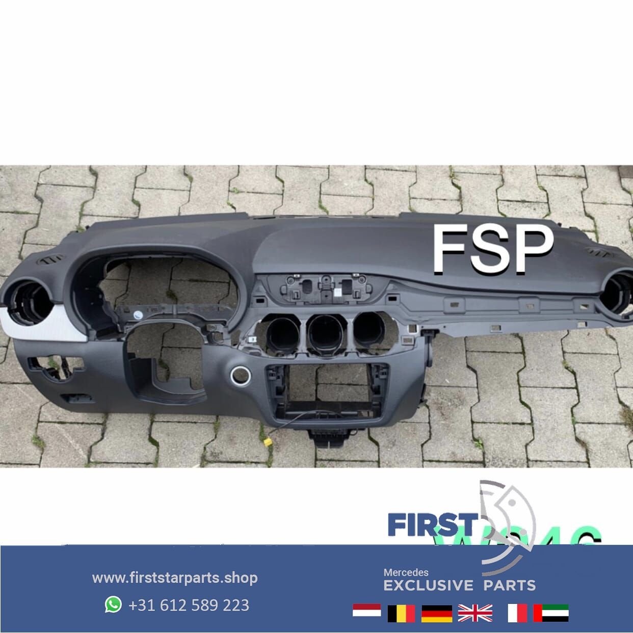 W242 W246 B KLASSE DASHBOARD origineel Mercedes 2012-2018, Auto-onderdelen, Gebruikt, -, Ophalen of Verzenden, -