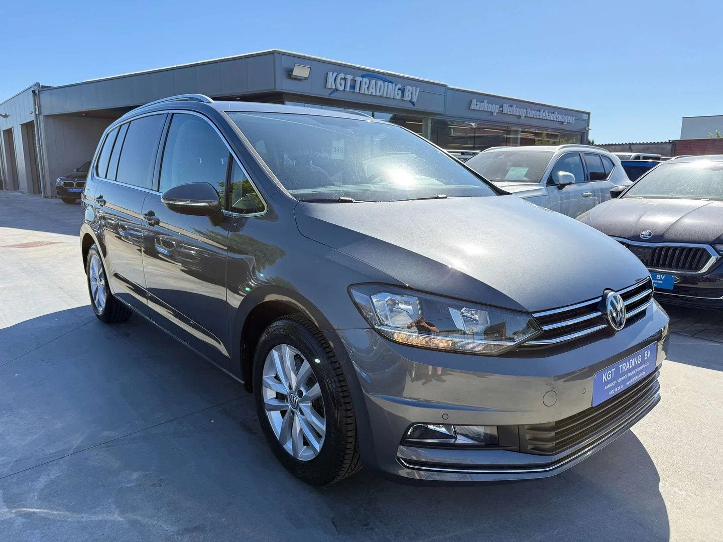 Volkswagen Touran 1.2 TSI 110PK HIGHLINE NAVIGATIE BLUETOOTH, Autos, 1197 cm³, Argent ou Gris, Achat, Euro 6