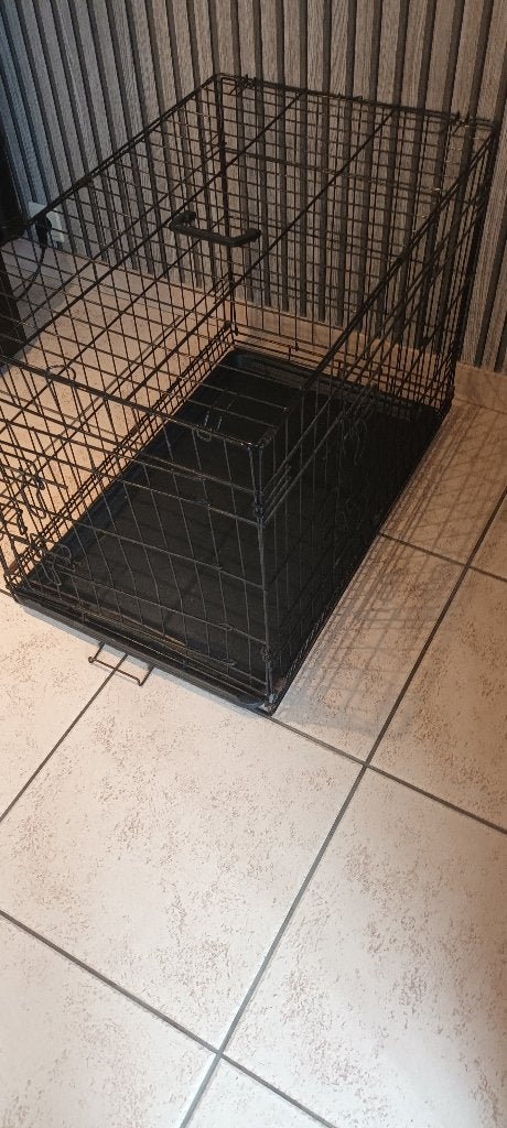Cage pour chien, Dieren en Toebehoren, Hondenhokken, Ophalen, Gebruikt, Minder dan 65 cm, Hondenhok