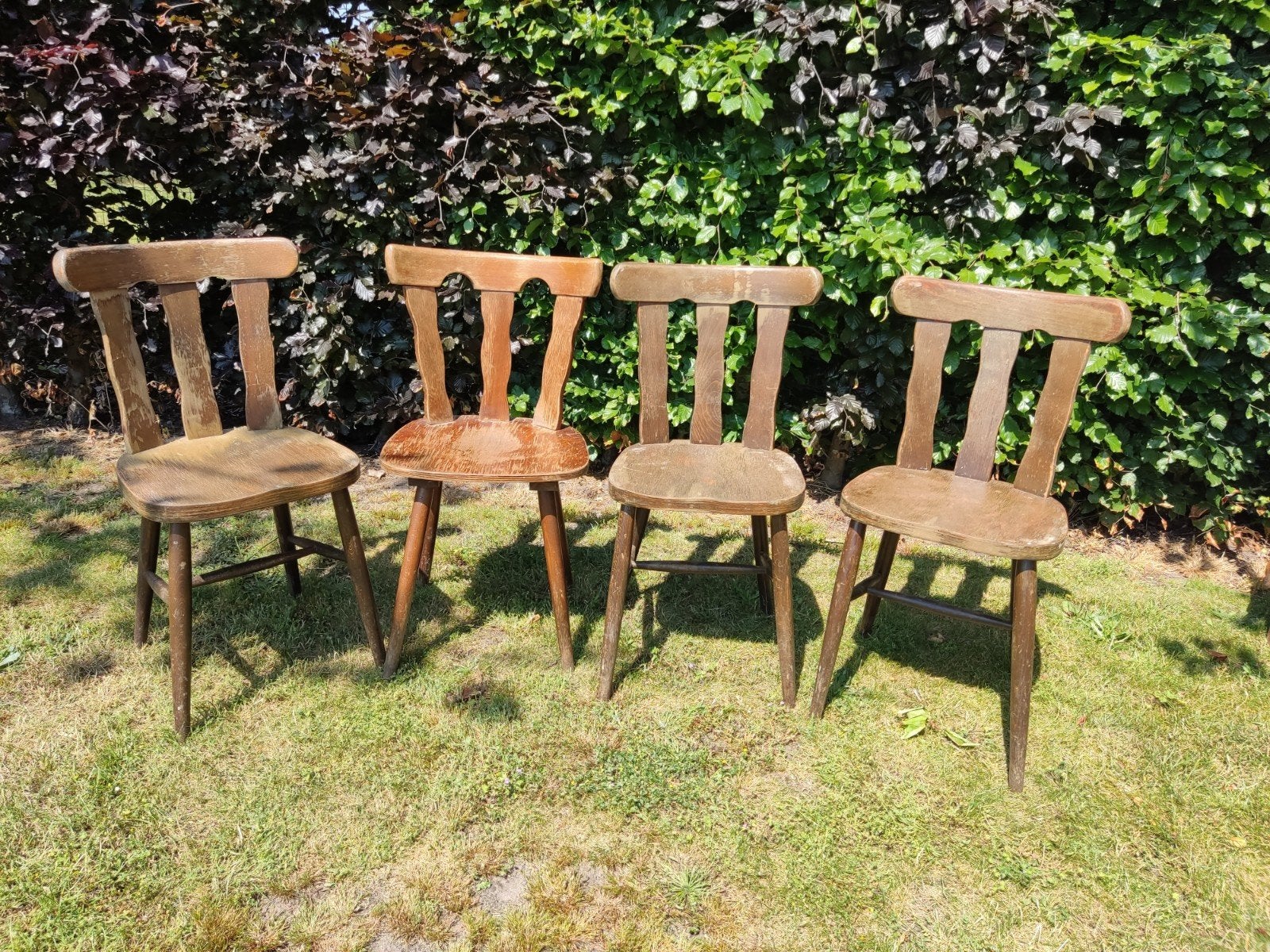 Café stoelen, eik, degelijk, vele verkrijgbaar, Ophalen